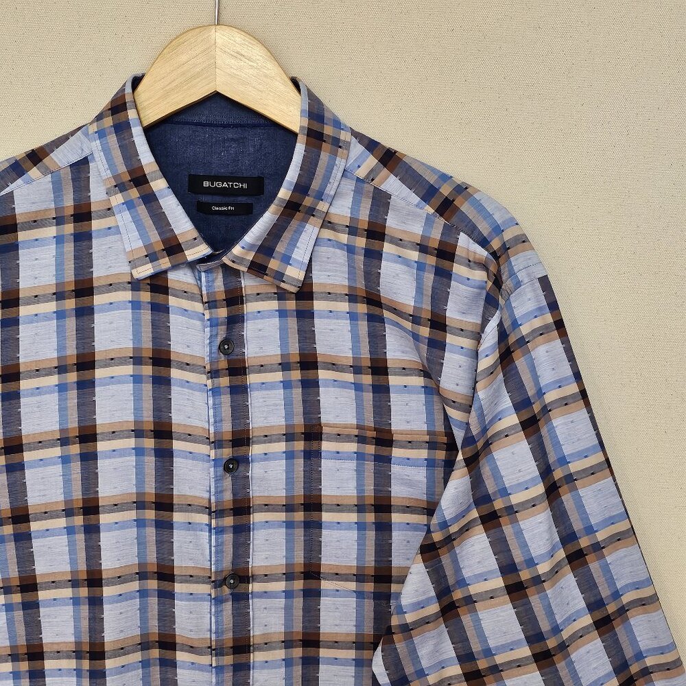 Bugatchi Classic Fit Button Down XL